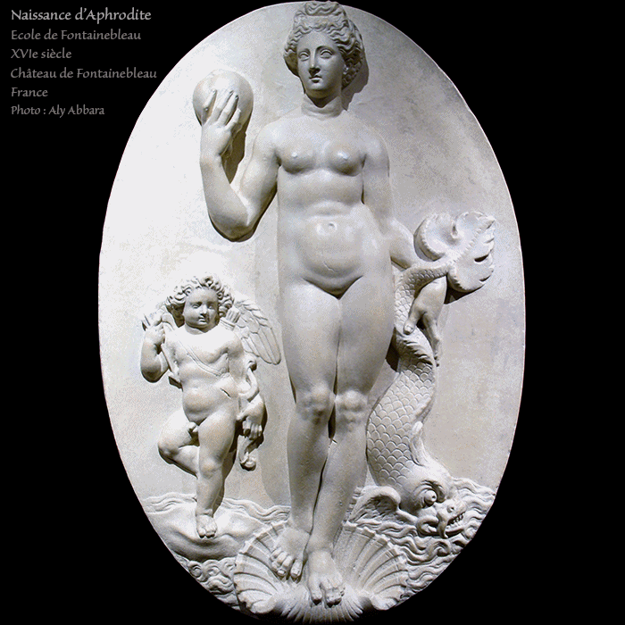 Naissance de Vnus (Aphrodite) - Chteau de Fontainebleau - France