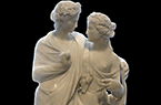 Bacchus et Ariane - Musée Fabre - Montpellier - Statue en marbre