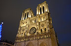 Paris nocturne - Cathédrale de Norte-Dame de Paris
