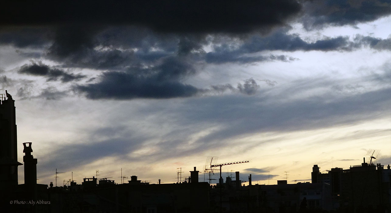 Le coucher du soleil - 2015 -  août - 23 - Paris - France - غروب الشمس ـ باريس
