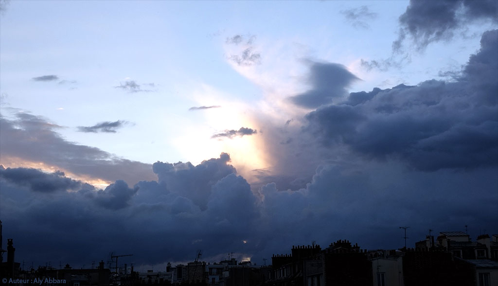 Le coucher du soleil - 2013 - juillet - 29 - Paris - France - غروب الشمس ـ باريس