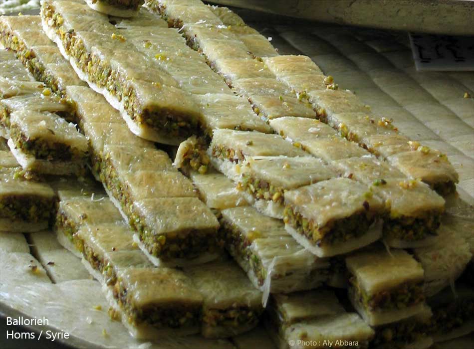 Pâtisserie syrienne - Homs - Ballorieh -  بللورية
