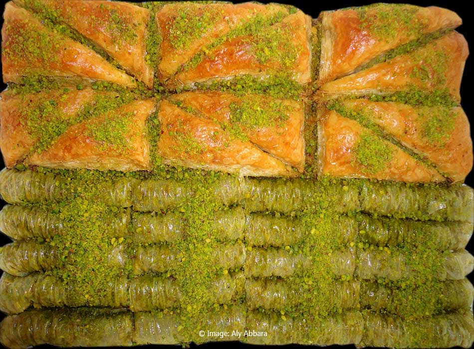 Pâtisserie syrienne - Homs - Baqlawa - بفلاوة 
