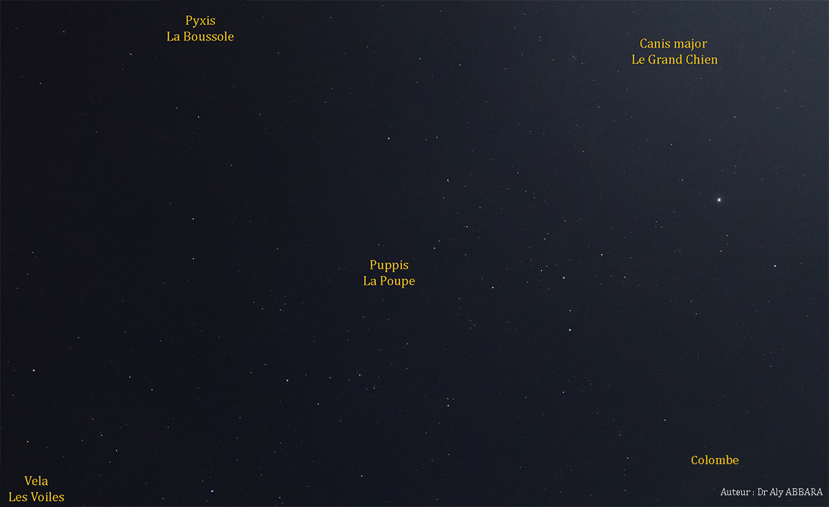 Constellation de La Boussole - Pyxis - (Pyxidis -  Pyx) - Image prise au Sud du Cambodge