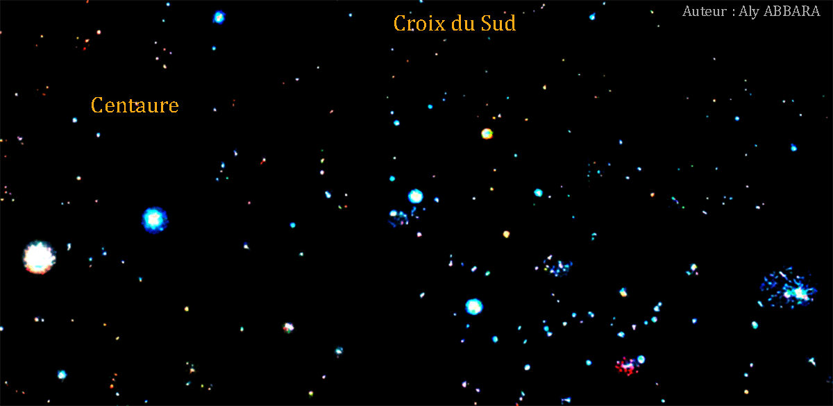 Constellation de la Croix du Sud - Crux - (Crucis - Cru)