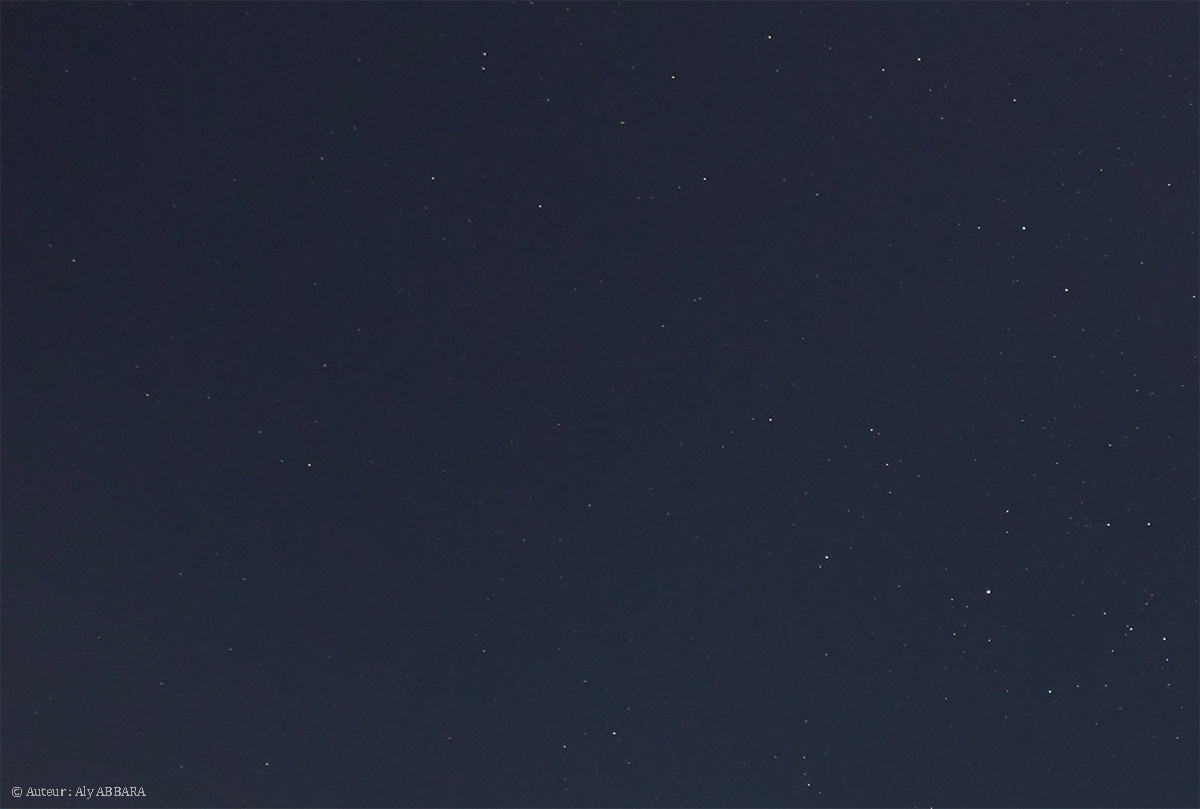 Constellation de La Machine pneumatique - Antlia - (Antilae -  Ant) - Image prise au Sud du Cambodge