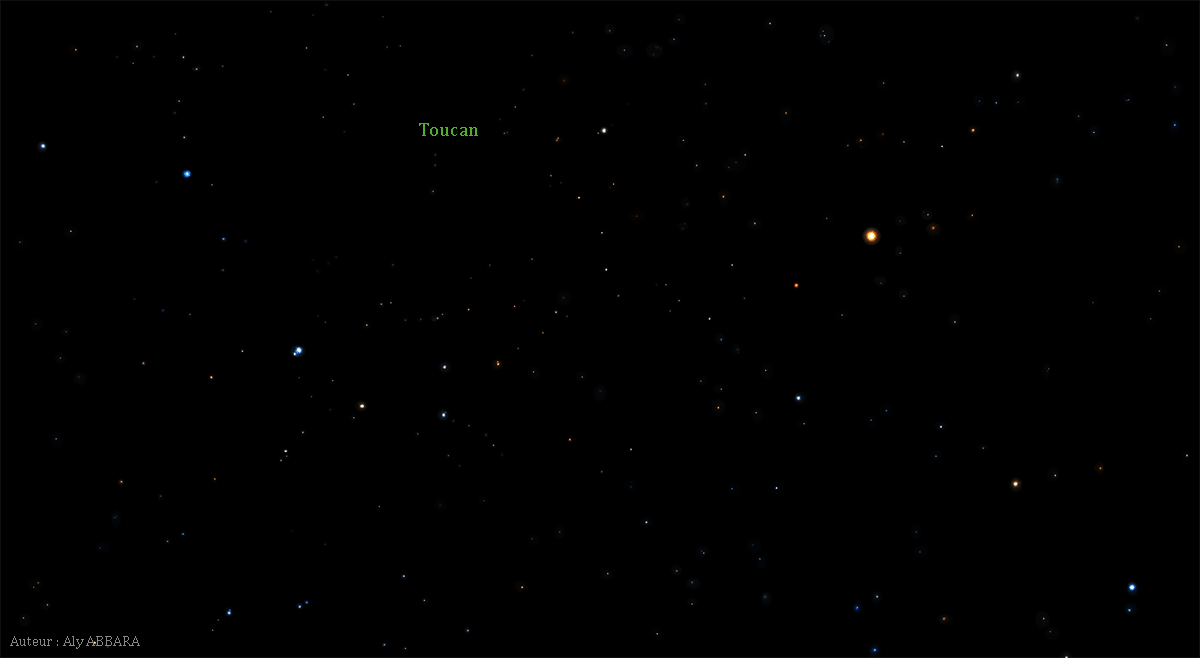 Constellation du Toucan - Tucana - (Tucanae - Tuc)