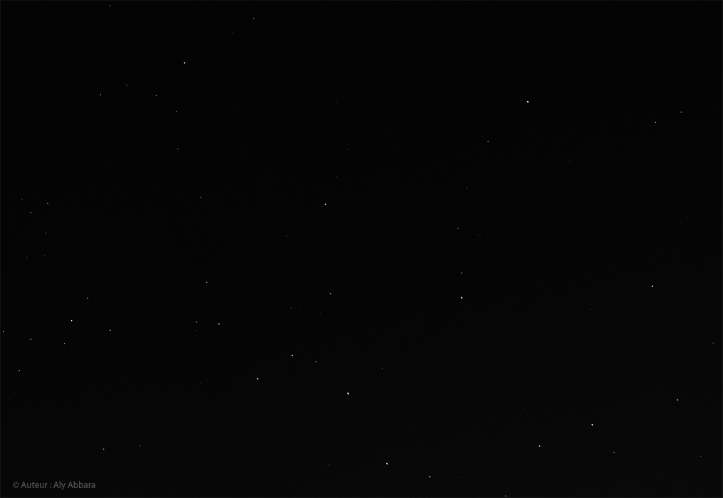 Astronomie - Constellation de Céphée (Cepheus - Cephei) (Cep) avec ses Amas et Nébuleuses remarquables - Vue à l'ouest