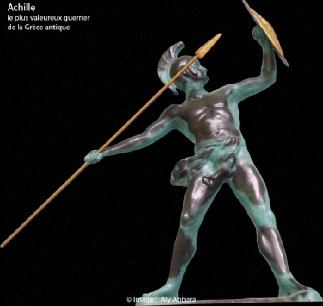 Achille, le valeureux guerrier de la Frèce Antique