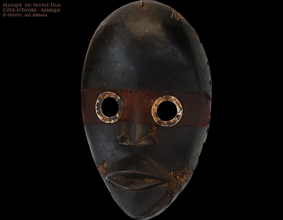 Art africain - Masque facial du peuple Dan (Yacouba) - Côte d'Ivoire - Afrique - Exemple 07