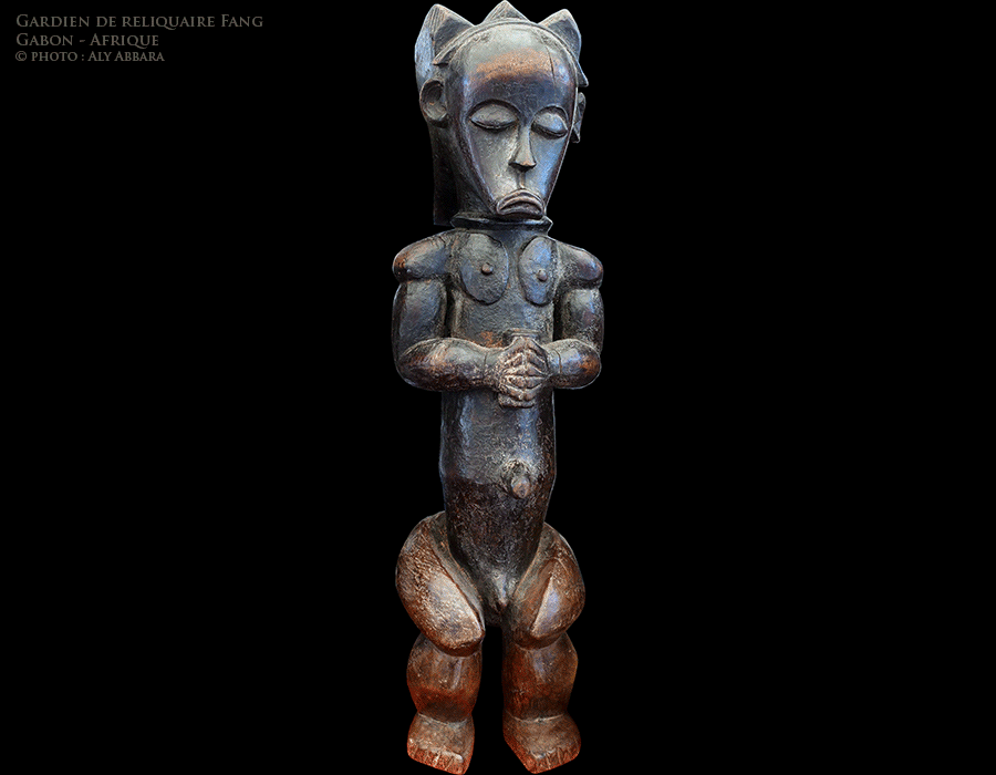 Art africain - Gardien de reliquaire - Peuple Fang - Gabon - Exemple 08