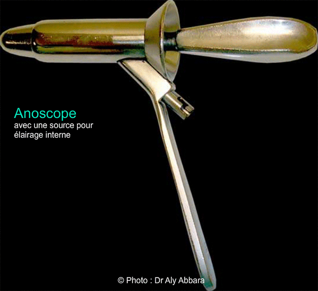 Anoscope métallique