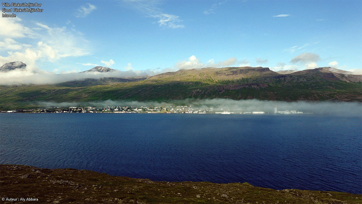 Islande (Iceland) orientale - Village et fjord de Fáskrúðsfjörður - Hôpital des marins pêcheurs de morue français