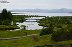 Islande (Iceland) -  Lac þingvallavatn ou Thingvallavatn - Parc national þingvellir - Thingvellir