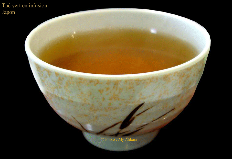 Infusions du thé vert - Japon