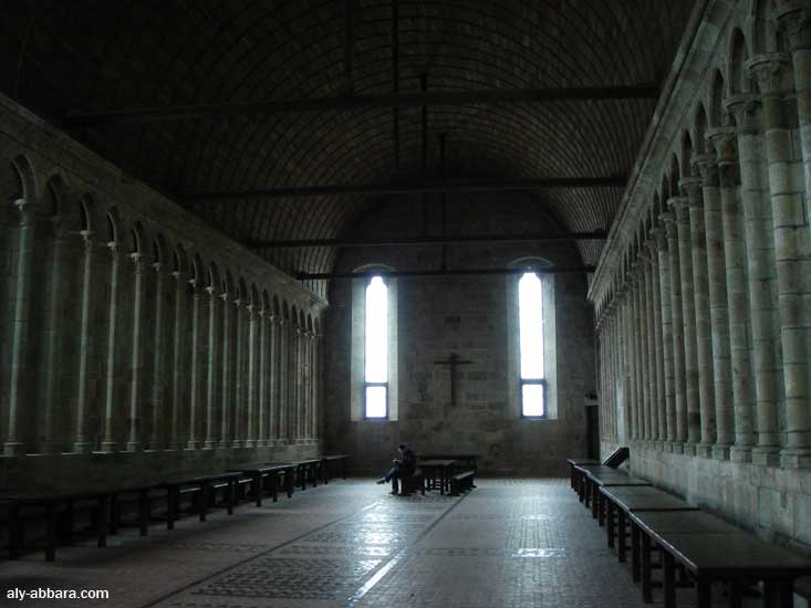 Abbaye Saint-Michel : réfectoire