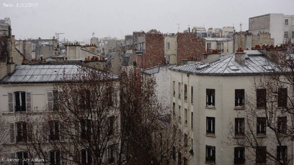 Paris sous la neige : 30 janvier 2015