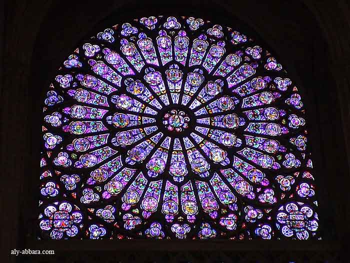 View Vitrail Notre Dame De Paris Dessin PNG