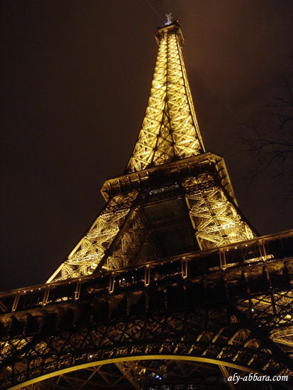 Paris : Tour Eiffel illuminée
