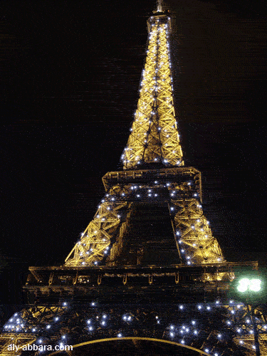 Paris : Tour Eiffel scintillant toutes les heures