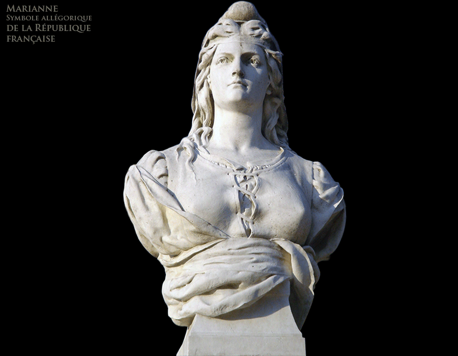 Marianne, symbole allégorique de la République française