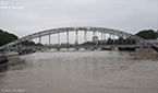 Paris - Pont d'Auterlitz - Crue de la Seine de 2016 06 03
