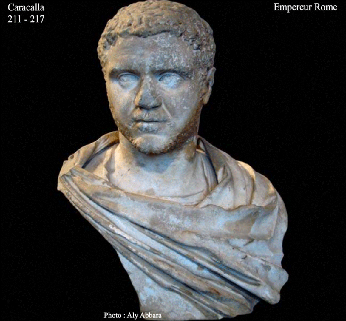 L'empereur romain Caracalla Sévère - Musée du Louvre - Paris