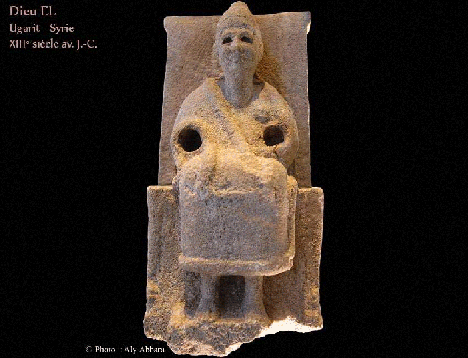 Statue du Dieu El - Ugarit - Syrie